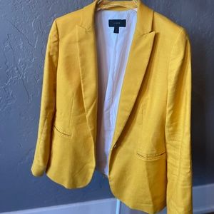 J Crew yellow Blazer